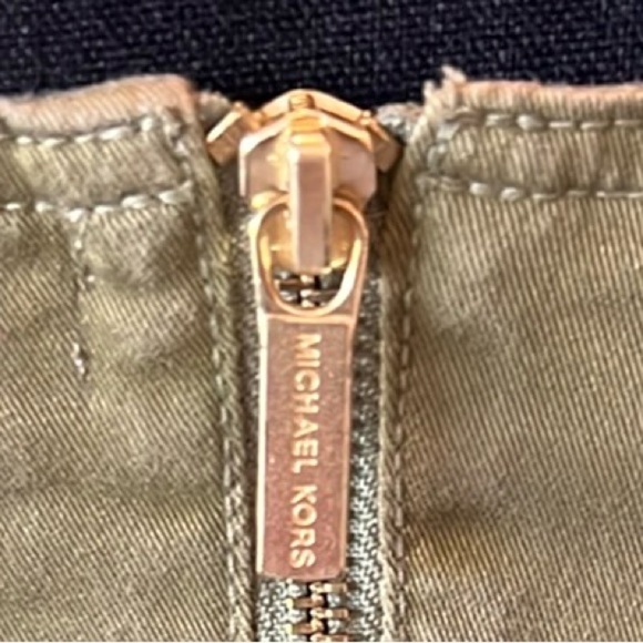 Michael Michael Kors Military Green Skirt and Top set size Medium - Picture 13 of 13